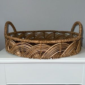 Tommy Bahama Wicker Rattan Tray